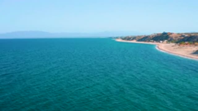 EL SARGENTO LA VENTANA MEXICO-2020: Ocean With Small Waves Flowing Through It