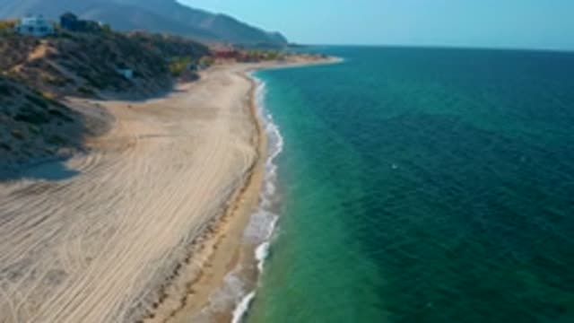 EL SARGENTO LA VENTANA MEXICO-2020: The Long View Of The Mountain Near Beach And Ocean