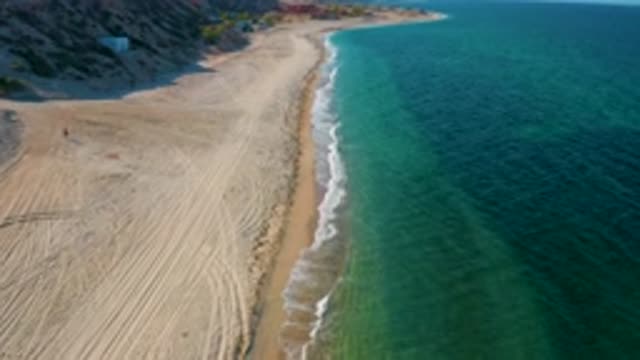 EL SARGENTO LA VENTANA MEXICO-2020: An Aerial View Of The Shore And The Ocean