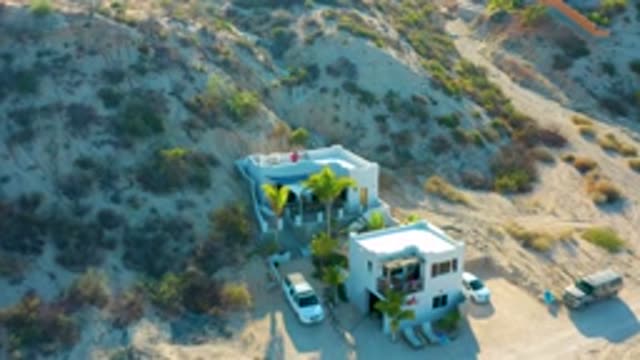 EL SARGENTO LA VENTANA MEXICO-2020: Large Luxurious Home With Palm Trees In The Desert