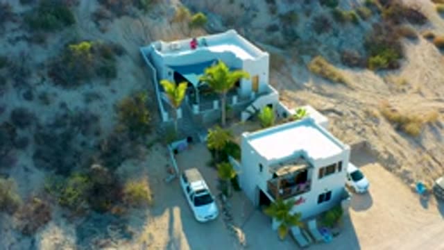 EL SARGENTO LA VENTANA MEXICO-2020: Two Large Buildings That People Are Living