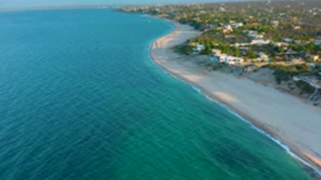 EL SARGENTO LA VENTANA MEXICO-2020: The Long View Of The Beautiful Beach And
