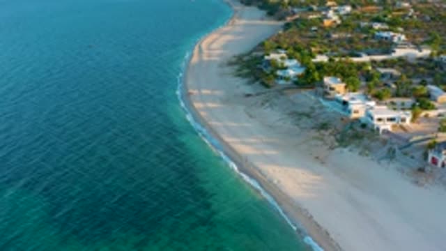 EL SARGENTO LA VENTANA MEXICO-2020: Bird's Eye View Of A Town Along Beautiful