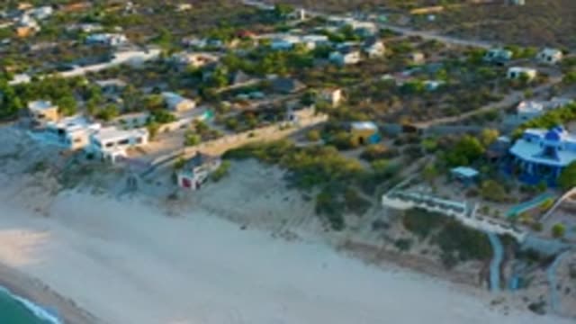 EL SARGENTO LA VENTANA MEXICO-2020: A Beautiful Beach With Houses And Pretty