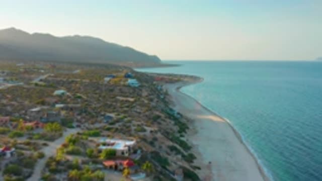 EL SARGENTO LA VENTANA MEXICO-2020: Beautiful Aerial Footage Of A Pristine Beach