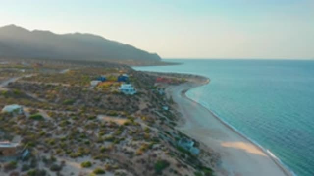 EL SARGENTO LA VENTANA MEXICO-2020: A Large Home Sits Atop A Sand Dune Overlooking The Ocean