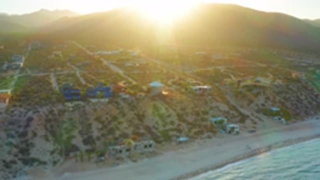 EL SARGENTO LA VENTANA MEXICO-2020: The Intense Sun Shines Behind High Hills