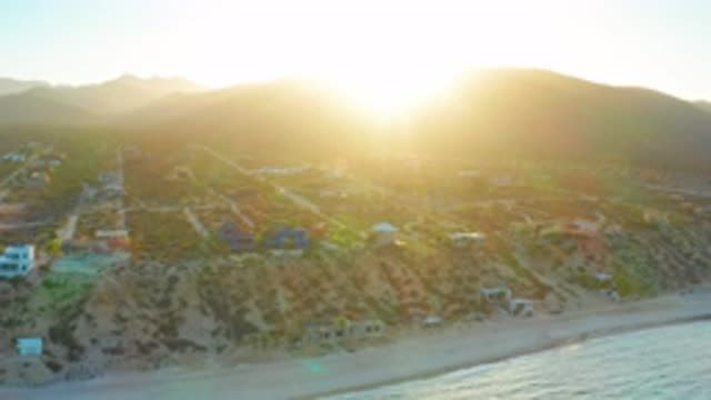 EL SARGENTO LA VENTANA MEXICO-2020: Beautiful Sunrise Of Coastal City With