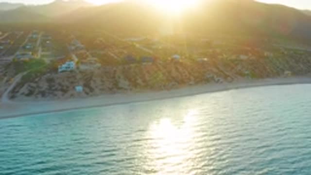 EL SARGENTO LA VENTANA MEXICO-2020: Gorgeous Sun Reflecting Off Of The Water