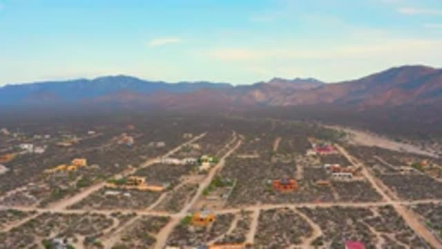 EL SARGENTO LA VENTANA MEXICO-2020: Overhead View Of Mountains In The Distance