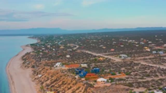 EL SARGENTO LA VENTANA MEXICO-2020: An Aerial View Of A Landmass Near The Sea