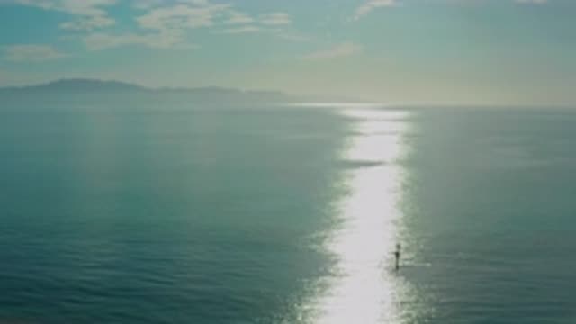 EL SARGENTO LA VENTANA MEXICO-2020: Person Walking Along A Sandbar Surrounded By