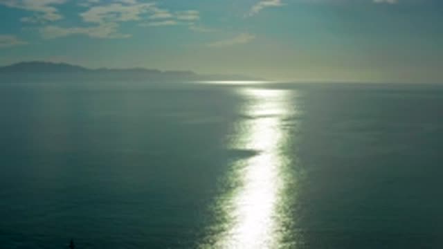 EL SARGENTO LA VENTANA MEXICO-2020: Peaceful Ocean With Mountain In The Horizon