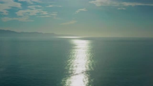 EL SARGENTO LA VENTANA MEXICO-2020: The View Of The Ocean With A Streak Of Sunlight