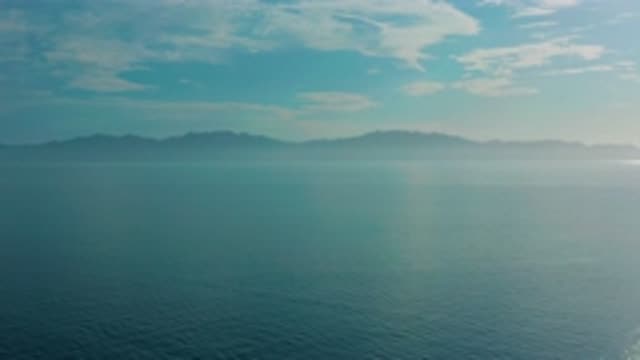 EL SARGENTO LA VENTANA MEXICO-2020: View Of The Horizon Along The Ocean With