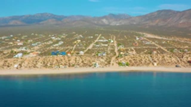 EL SARGENTO LA VENTANA MEXICO-2020: The Long View Of The Village Buildings Near