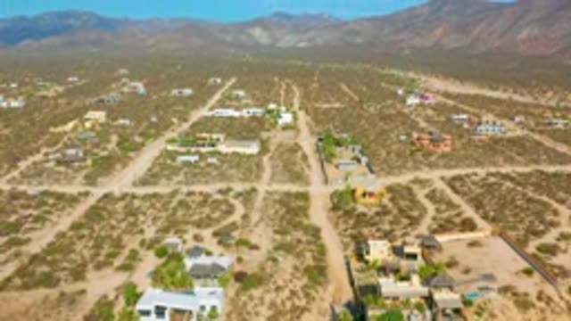 EL SARGENTO LA VENTANA MEXICO-2020: Overhead View Of A Few Buildings Spread Out