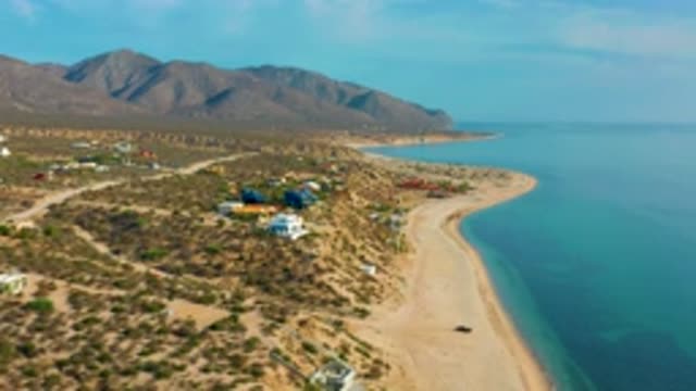 EL SARGENTO LA VENTANA MEXICO-2020: A Small Quiet Town On A Peaceful Beach With Mountains And Ocean