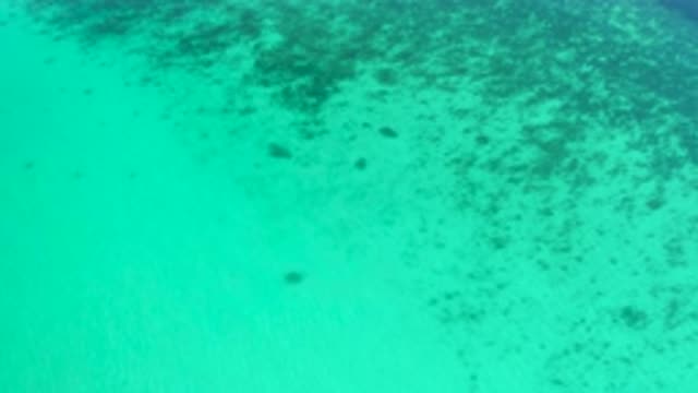 EL SARGENTO LA VENTANA MEXICO-2020: Camera Overhead Showing Clean Light Blue Surface