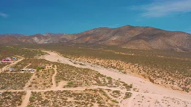 EL SARGENTO LA VENTANA MEXICO-2020: Desolate Flyover With Few Buildings And A