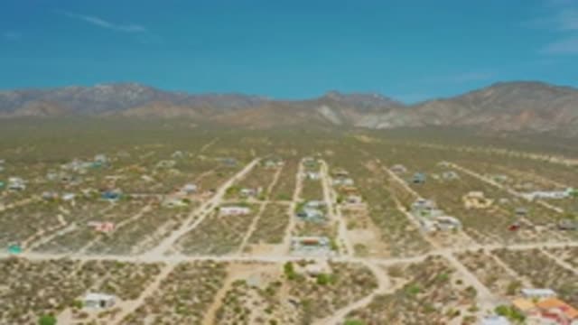 EL SARGENTO LA VENTANA MEXICO-2020: The Long View Of The Blue Sky And Mountain