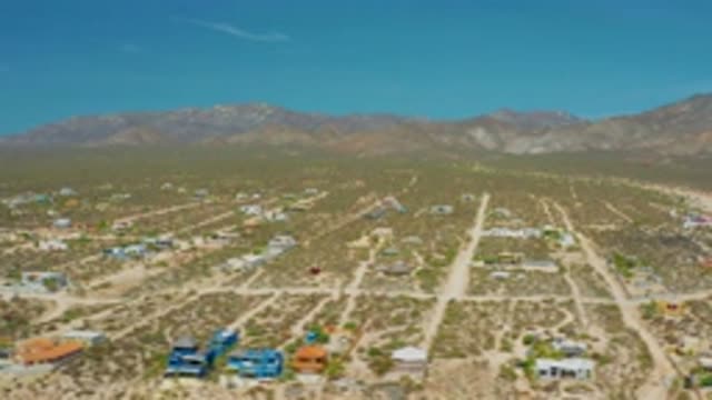EL SARGENTO LA VENTANA MEXICO-2020: Beautiful Aerial View of a Peaceful Village