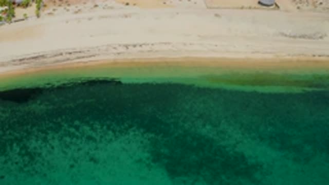 EL SARGENTO LA VENTANA MEXICO-2020: Panning View Of The Clean Green Ocean