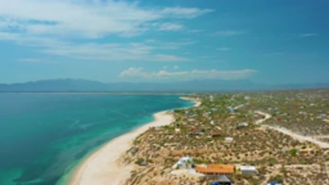 EL SARGENTO LA VENTANA MEXICO-2020: Good Top View Of The Beach And Seashore