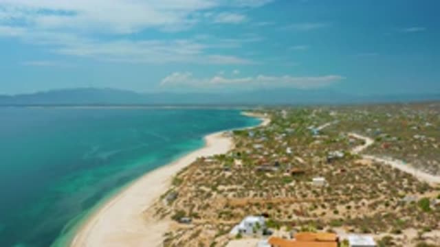 EL SARGENTO LA VENTANA MEXICO-2020: View Of The Landscape Between A City And A Coast
