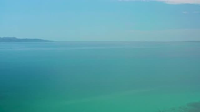 EL SARGENTO LA VENTANA MEXICO-2020: Ocean View Looking Over Still Blue Water