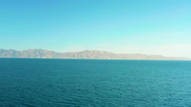 EL SARGENTO LA VENTANA MEXICO-2020: Flying Over Open Blue Water In The Sky With