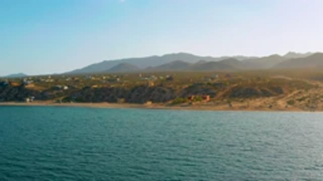 EL SARGENTO LA VENTANA MEXICO-2020: Approaching Sandy Grassy Beach With Natural Coastal Scenery