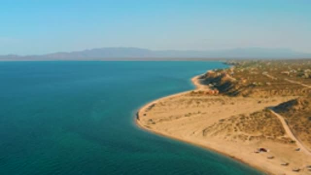EL SARGENTO LA VENTANA MEXICO-2020: Aerial View Of Beach