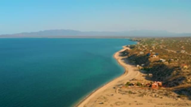 EL SARGENTO LA VENTANA MEXICO-2020: Aerial View Of The Beach Along The Ocean