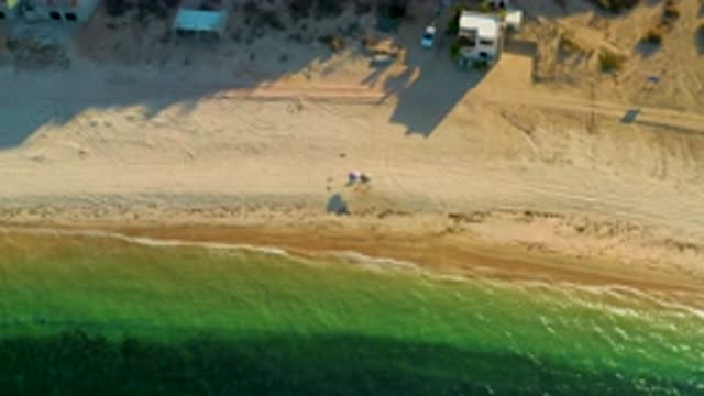 EL SARGENTO LA VENTANA MEXICO-2020: A Bird's Eye View Of The Shore Of A Beach