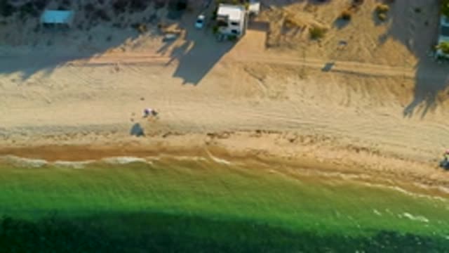 EL SARGENTO LA VENTANA MEXICO-2020: Aerial View Sandy Beach Front Secluded