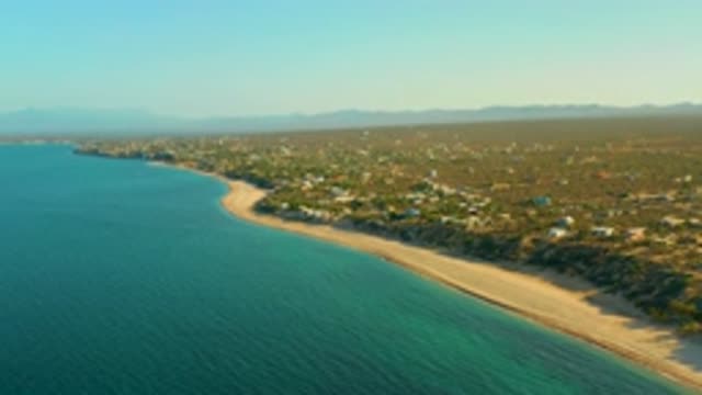 EL SARGENTO LA VENTANA MEXICO-2020: An High View Of A Beautiful Beach And A