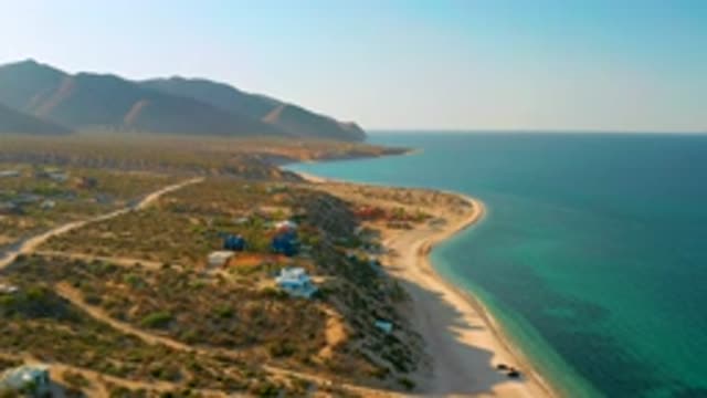 EL SARGENTO LA VENTANA MEXICO-2020: The Pleasant View Of The Blue Sky And Blue Sea