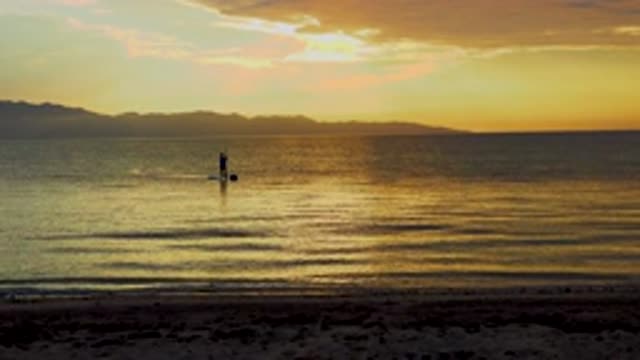 EL SARGENTO LA VENTANA MEXICO-2020: Person Paddle Boarding Along The Coastline