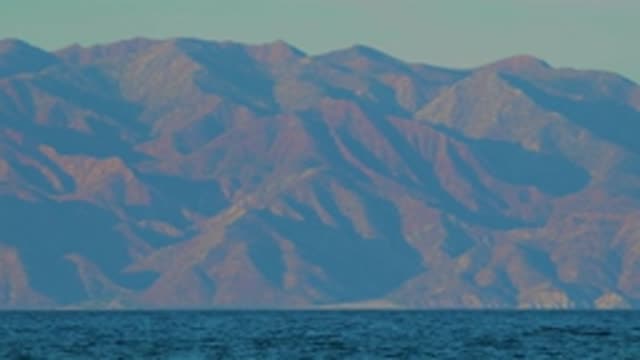 EL SARGENTO LA VENTANA MEXICO-2020: Still Shot Of The Sun Hitting The Mountain