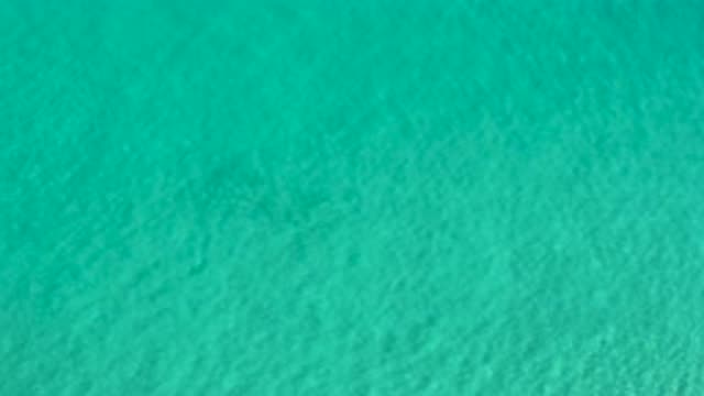 LOS CABOS MEXICO-2020: Looking Down From Above At Gentle Rippling Waves In The