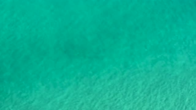 LOS CABOS MEXICO-2020: Clean Plain Blue Water Moving Softly With The Wind