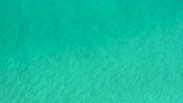 LOS CABOS MEXICO-2020: Beautiful Aqua Water Moving Slowly With No Wakes Or Waves