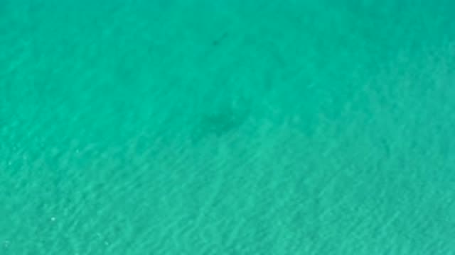 LOS CABOS MEXICO-2020: Gently Flowing Greenish Blue Body Of Water On A Warm