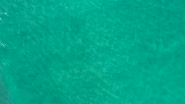 LOS CABOS MEXICO-2020: Clear Blue Green Body Of Water With Ripple Is Of Current