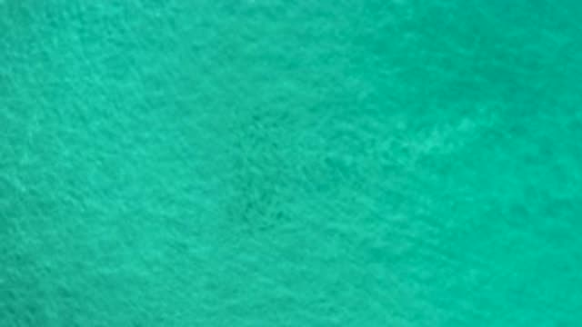LOS CABOS MEXICO-2020: Top Down View Of A Green Ocean