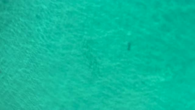 LOS CABOS MEXICO-2020: Blue Clear Water Moving Calmly And Providing A Peaceful
