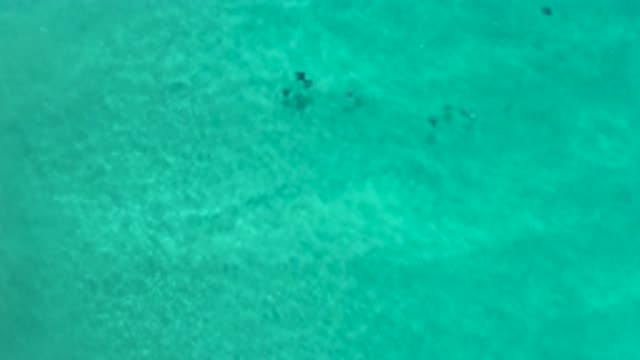 LOS CABOS MEXICO-2020: Top View Of A Sea And Crystal Clear Water That You Can