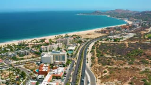 LOS CABOS MEXICO-2020: City Near The Green Ocean