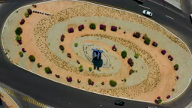 LOS CABOS MEXICO-2020: Striking Colors Merge Into A Spiral Resulting In A Large